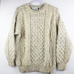Pure Wool Sweater Made in Ireland